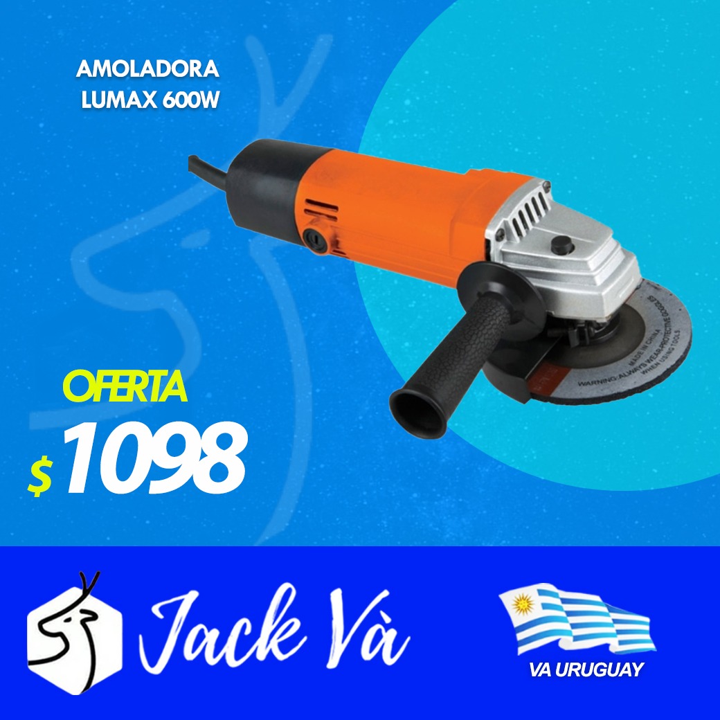 AMOLADORA LUMAX 600W  Técnologia - Herramientas